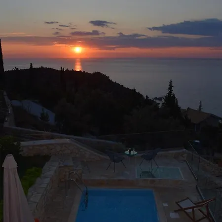 Thetis With Private Pool Where The Sunsets Fade Away Villa Áyios Nikítas