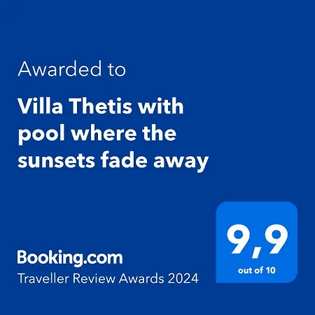 Thetis With Private Pool Where The Sunsets Fade Away Áyios Nikítas
